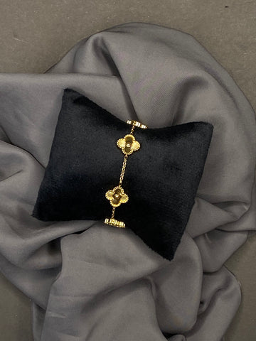 Golden Clover bracelet