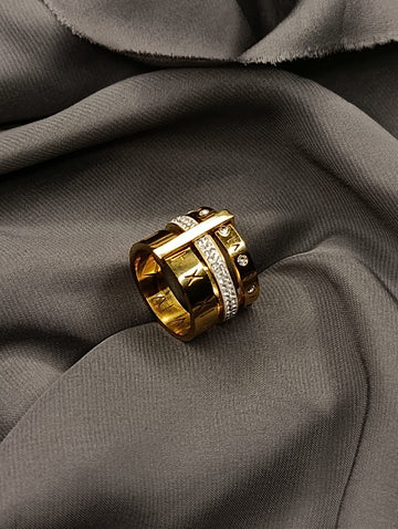 Trilogy Stacked Ring